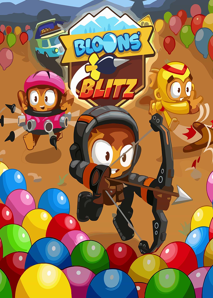 Bloons Blitz Game Art