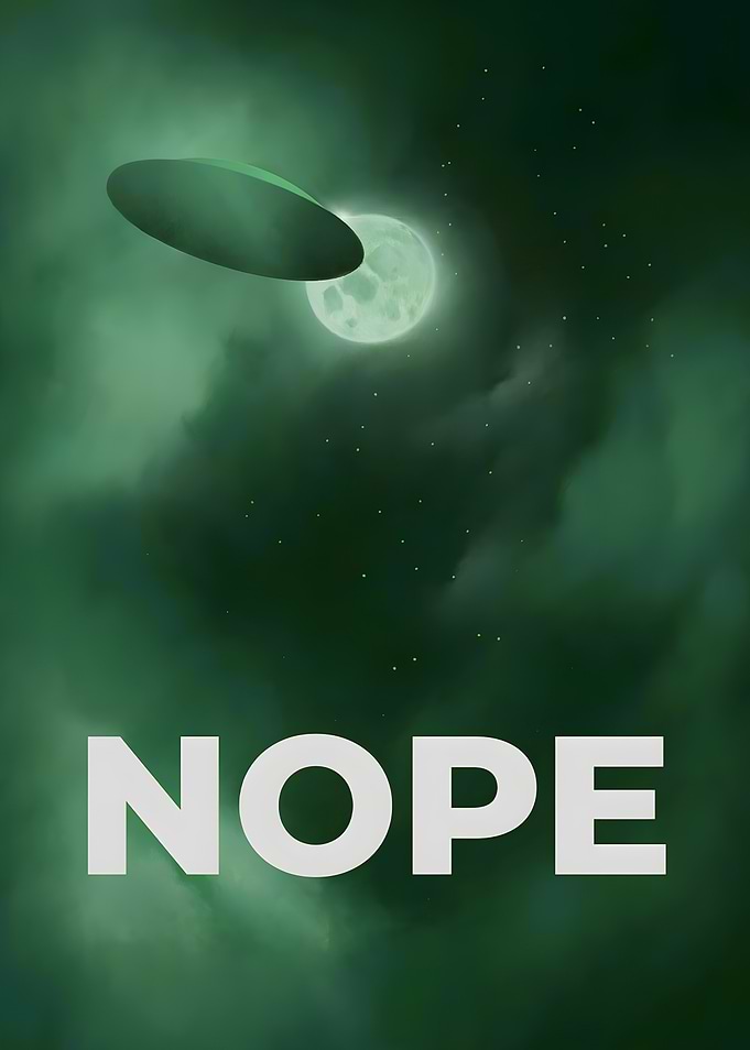 Nope UFO Movie Poster