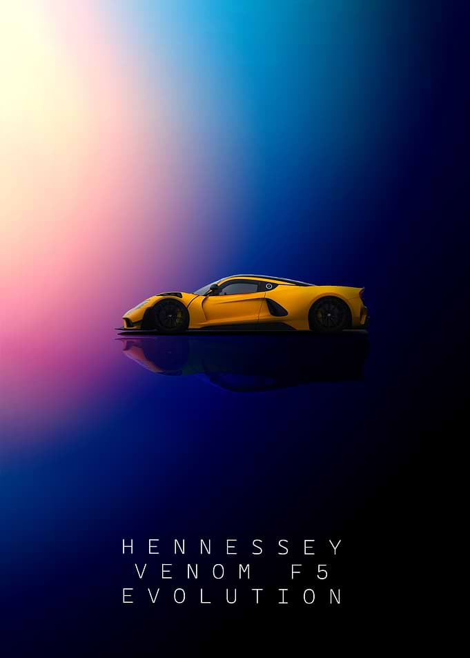 Hennessey Venom F5 Evolution Car