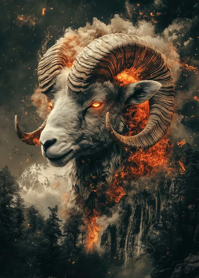 Fiery Ram Spirit
