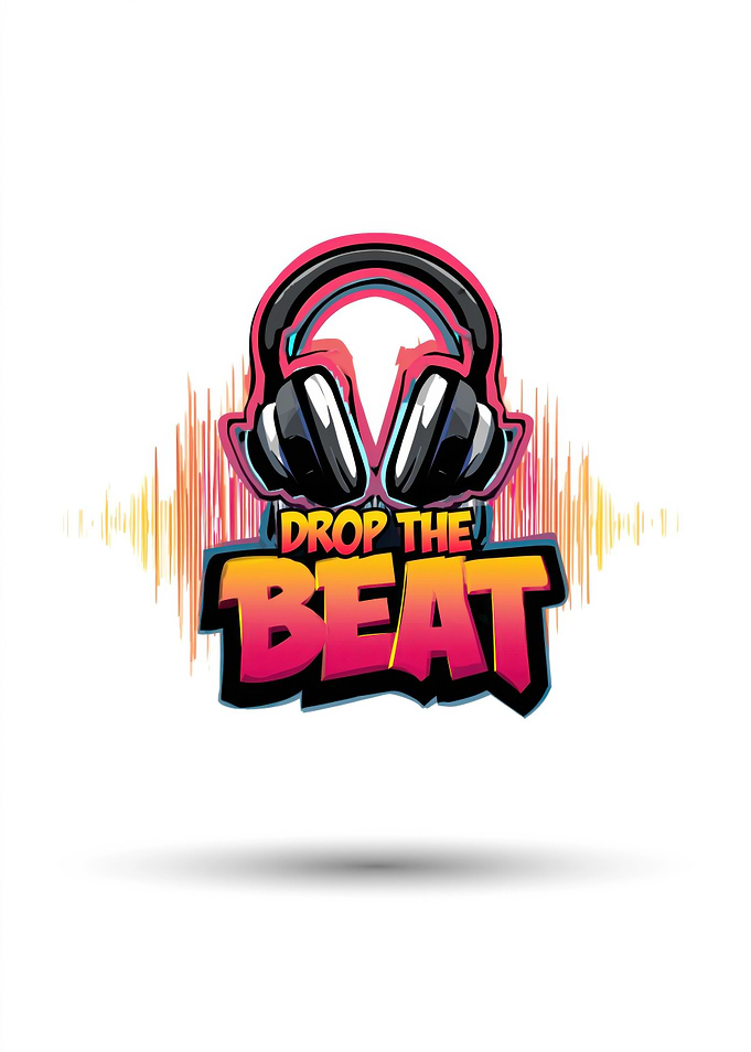 Drop the Beat Headphones Logo