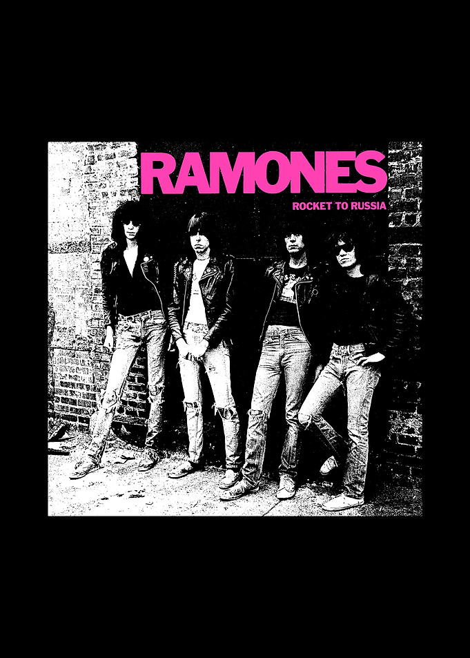 Ramones Rocket to Russia Album Cover