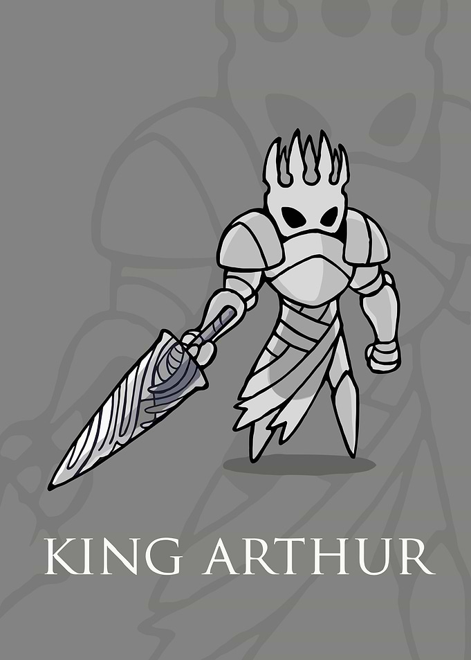 King Arthur Character Art