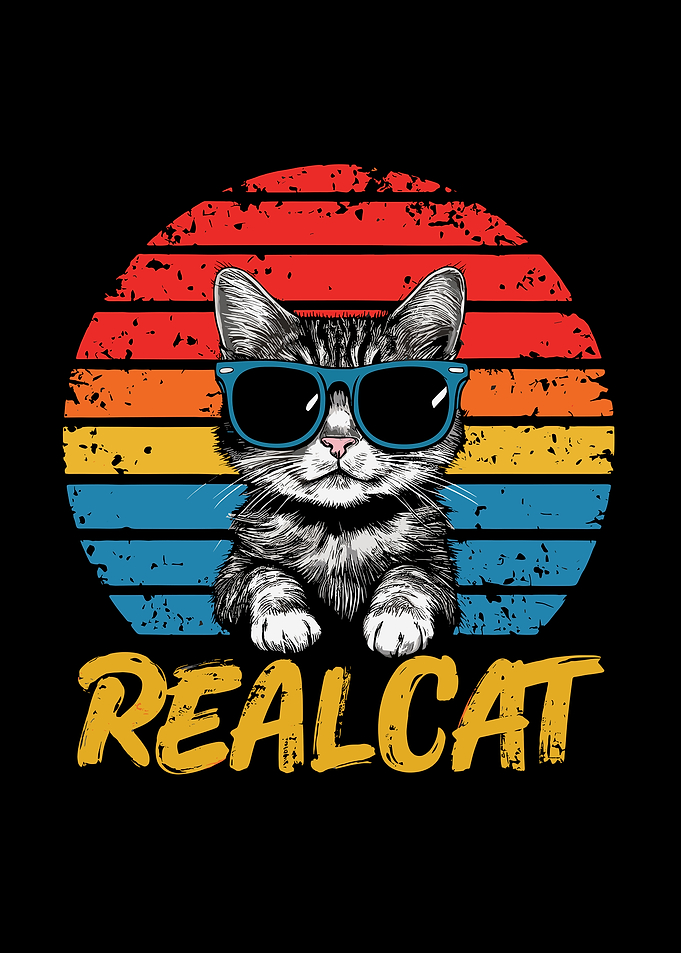 Cool Cat with Sunglasses