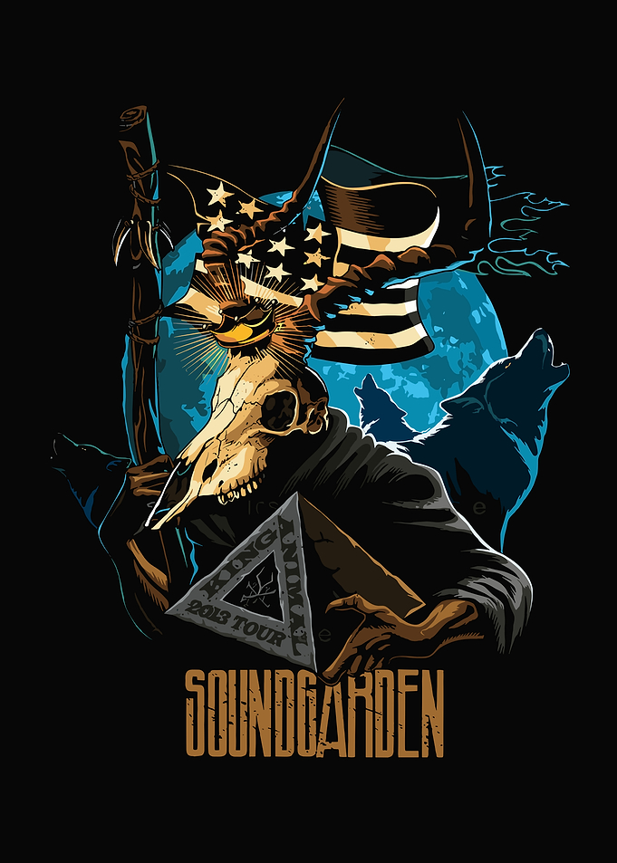Soundgarden Animal Kingdom Tour Art