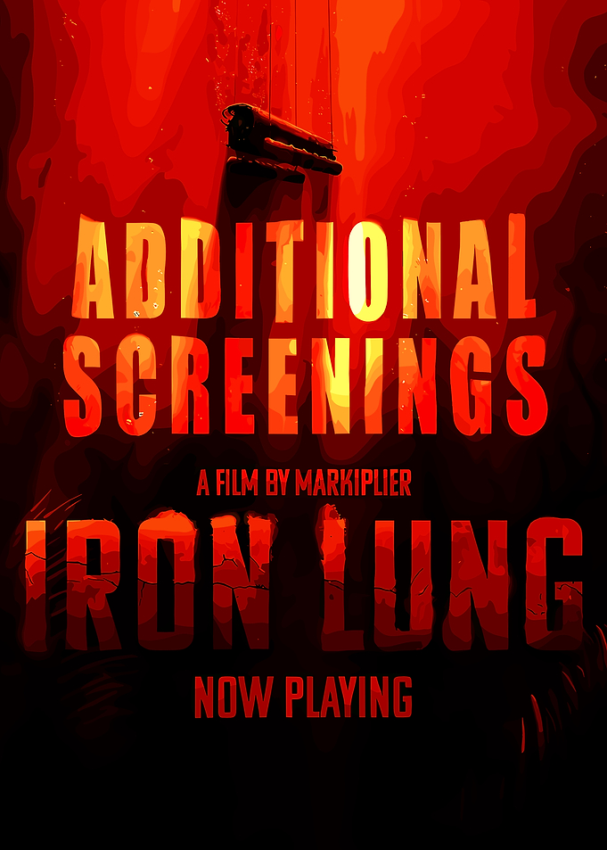 Iron Lung Additional Screenings Poster