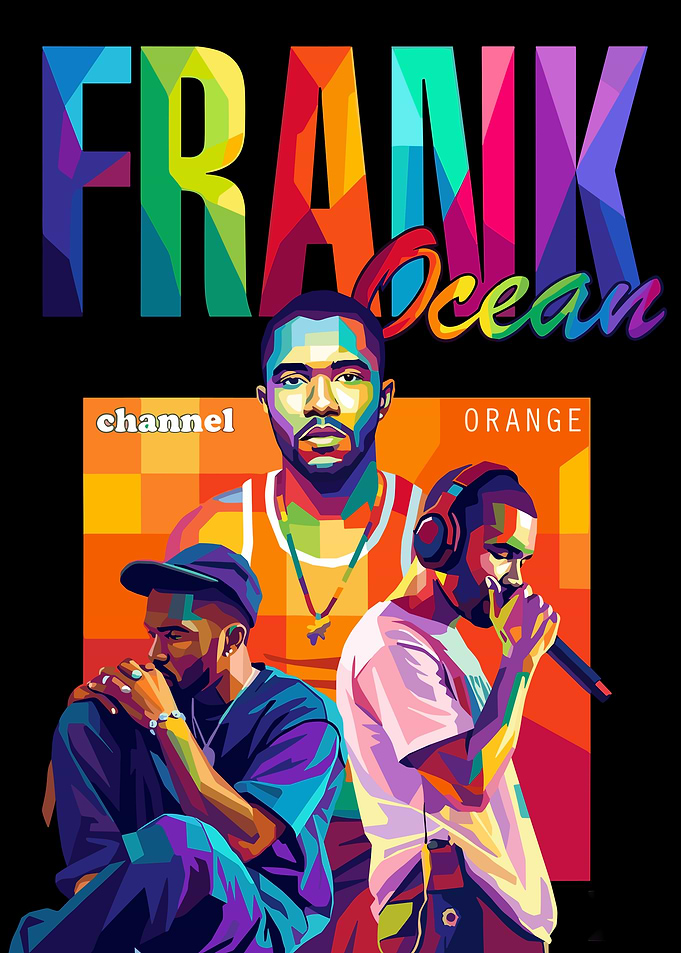 Frank Ocean Channel Orange Pop Art