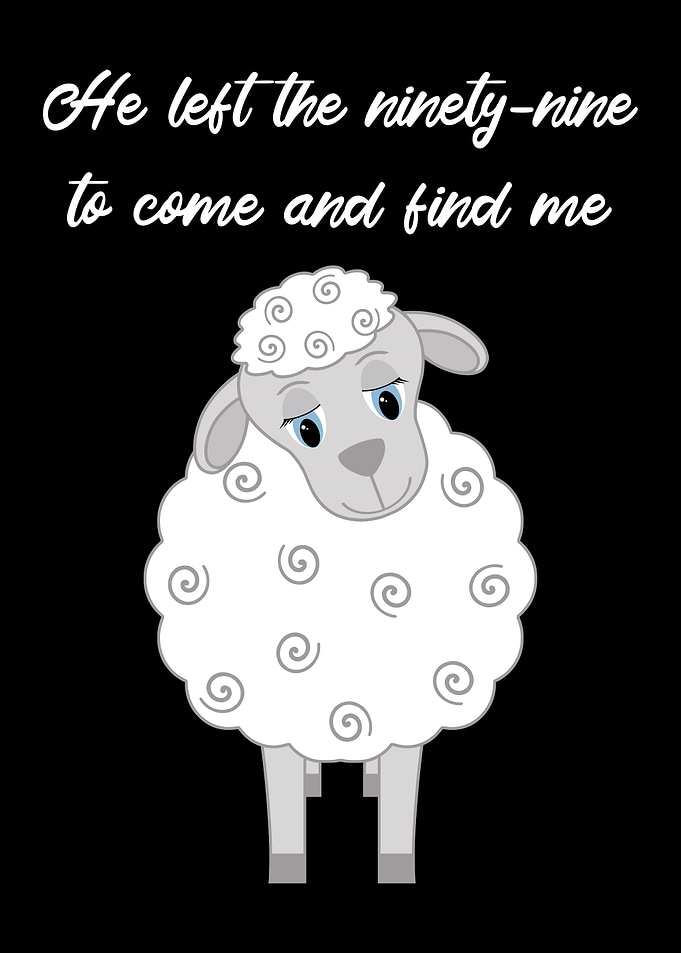 Lost Sheep Finds Comfort