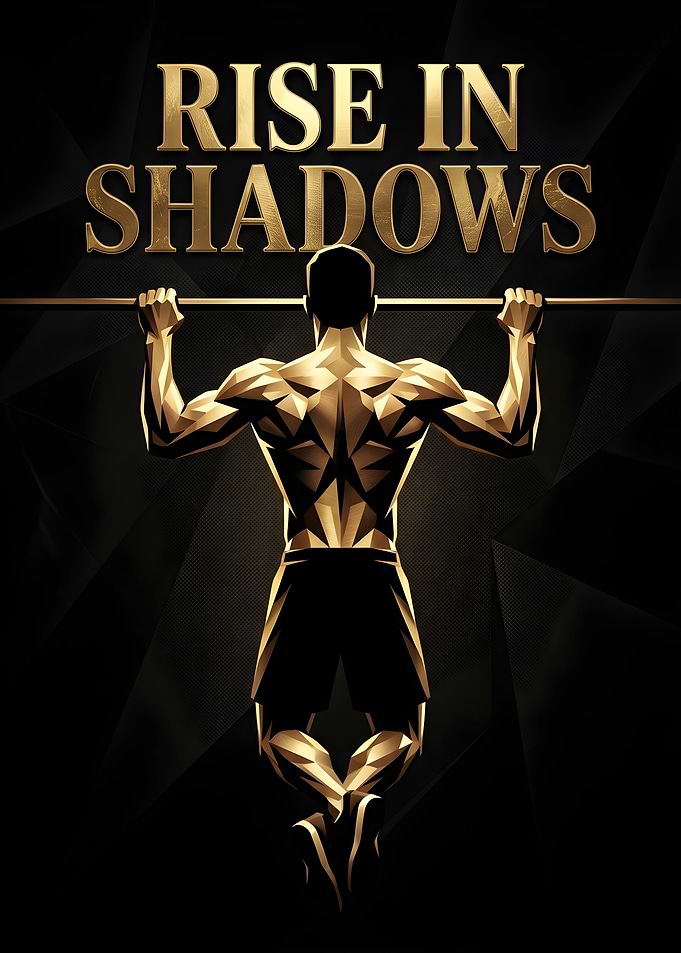 Rise in Shadows Fitness Poster
