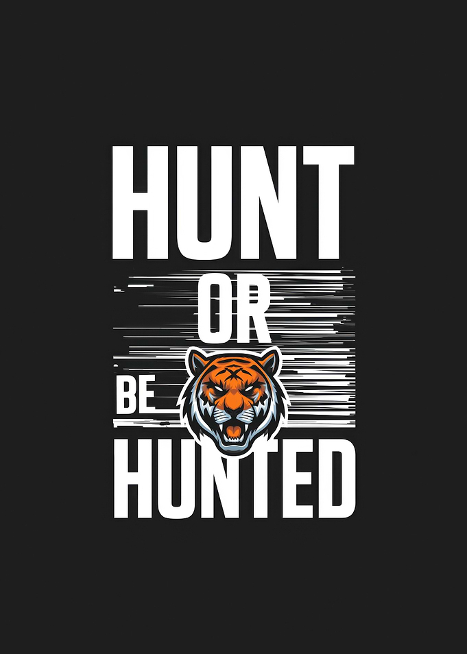 Hunt or Be Hunted Tiger