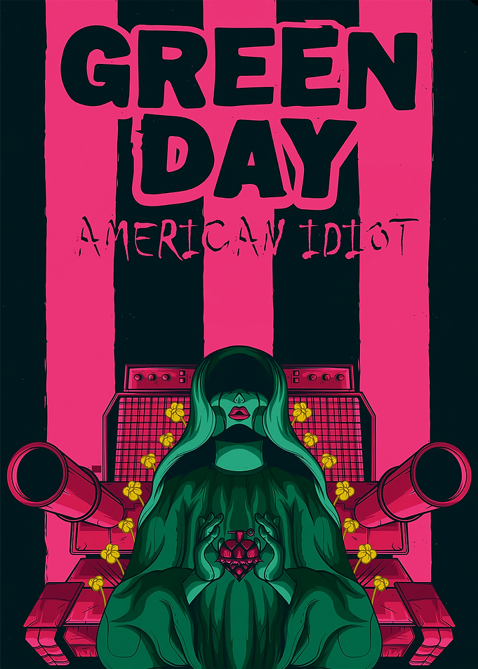 Green Day American Idiot Album Art