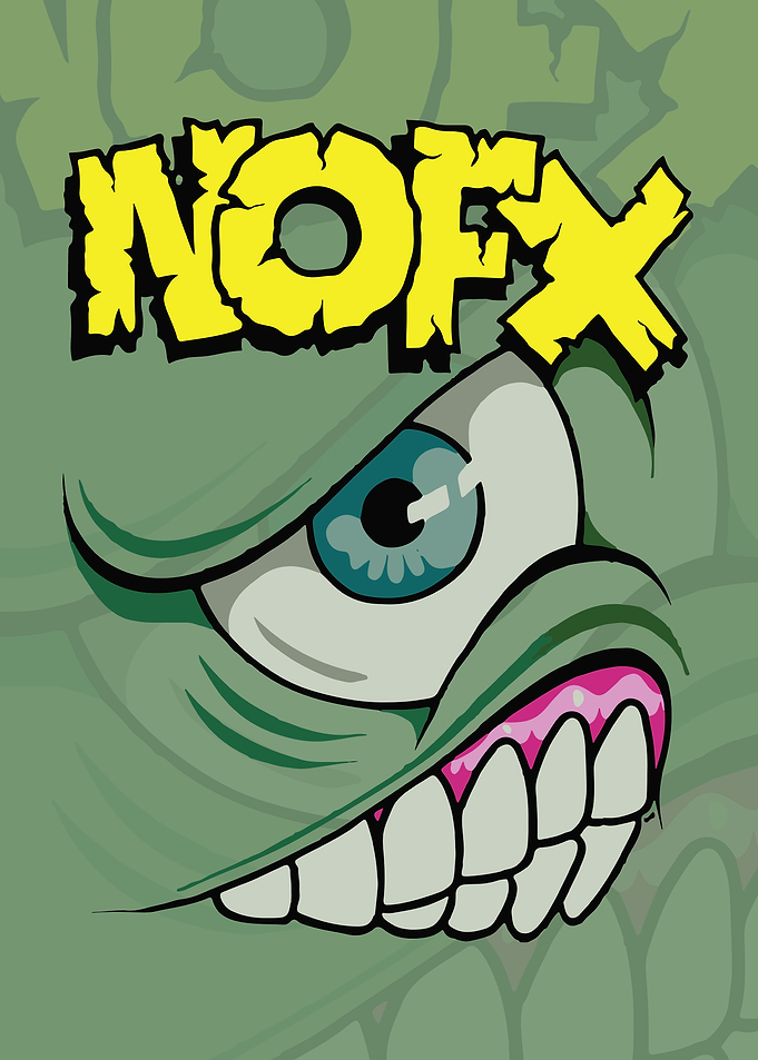 NOFX Monster Face