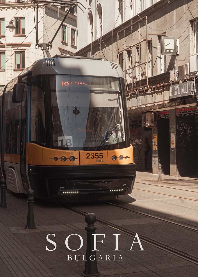 Sofia Bulgaria Tram