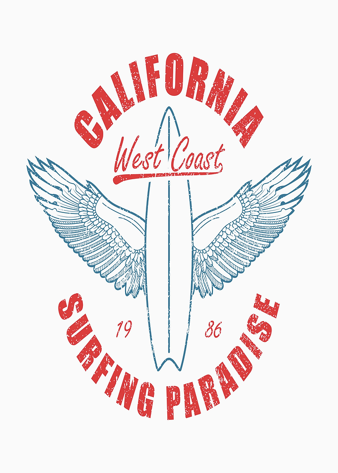 California Surfing Paradise Wings