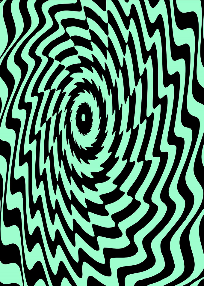 Hypnotic Swirl Pattern
