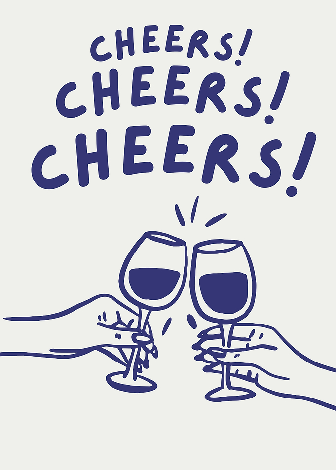 Cheers to Wine, Celebration Wine Quote