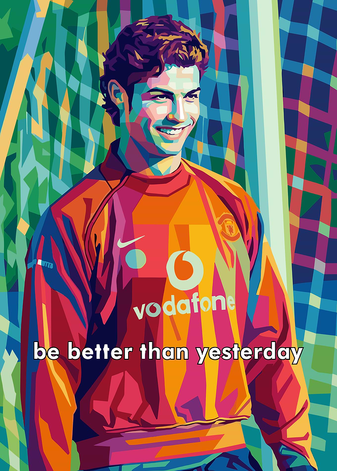 Cristiano Ronaldo Pop Art