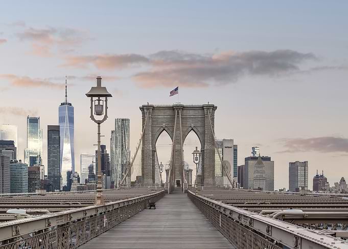 NYC Brooklyn Bridge Sunrise