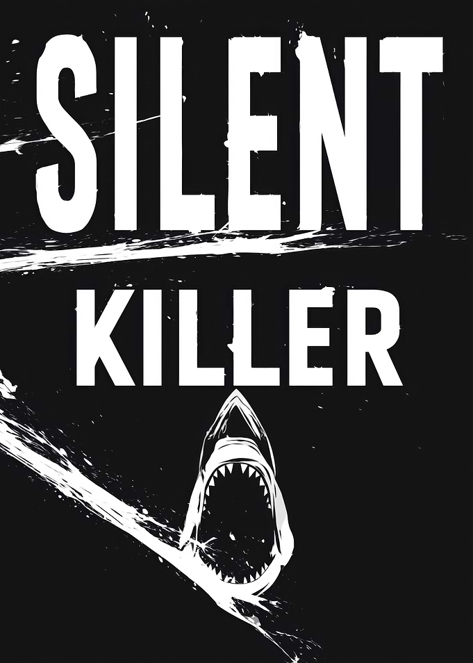 Silent Killer Shark Poster