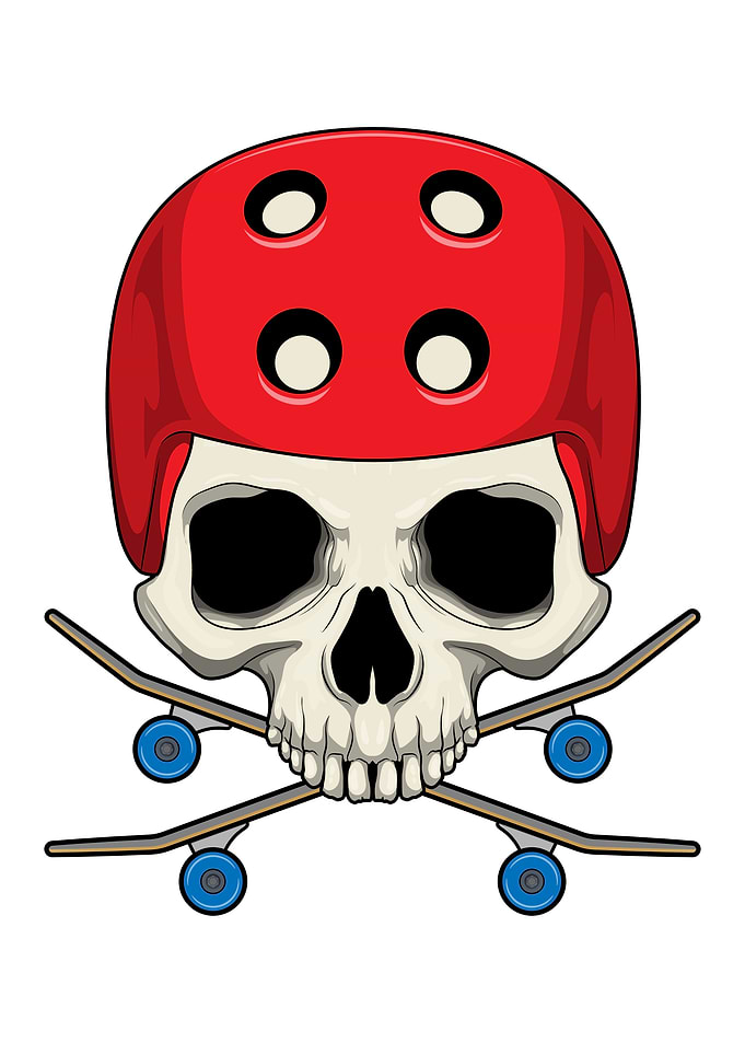 Skull Skater Skateboard