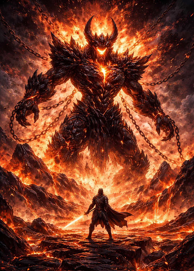 Epic Demon Battle