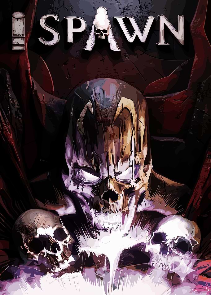 Spawn Comic Book Cover