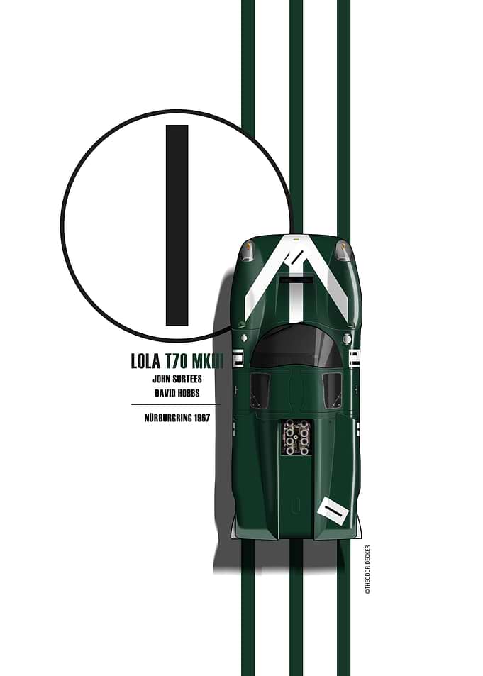 Lola T70 P1 No. 1
