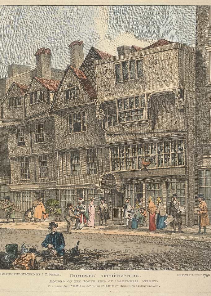 Vintage Domestic Architecture Scene