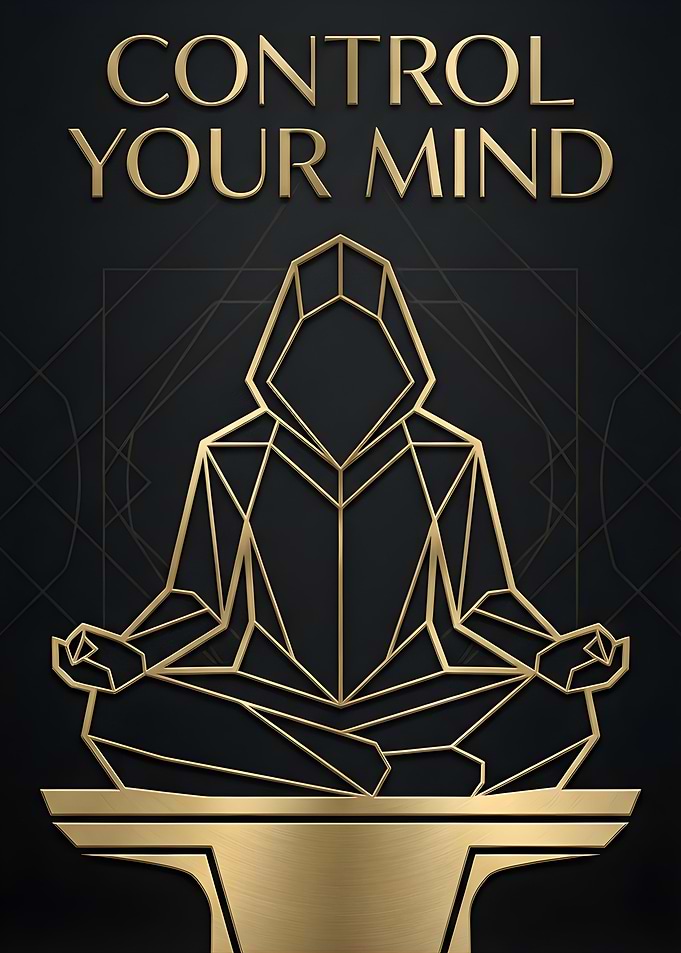 Control Your Mind Meditation Art