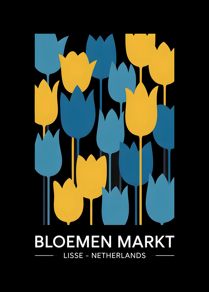 Bloemenmarkt Lisse Netherlands Tulips