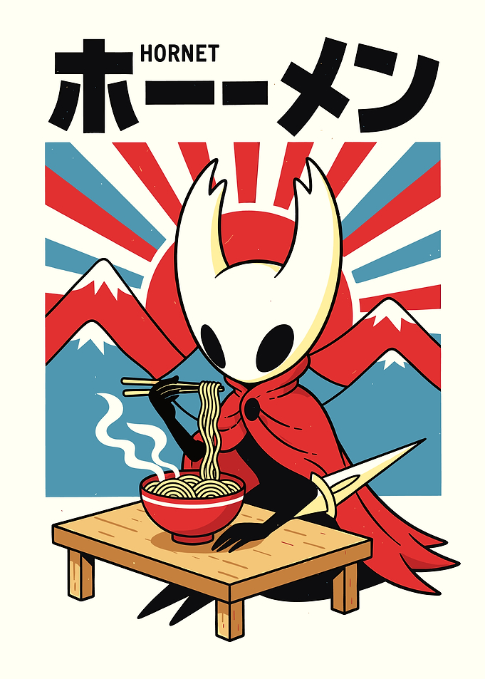 Hornet Eating Ramen