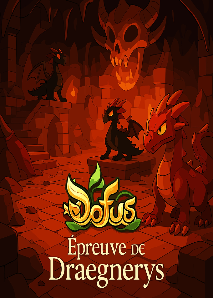 Dofus Épreuve de Draegnerys Game Art