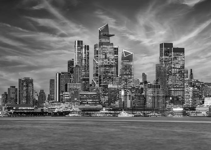 Hudson Yards NYC Evening Mood