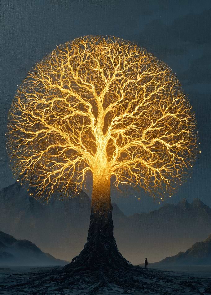 Glowing Tree of Life