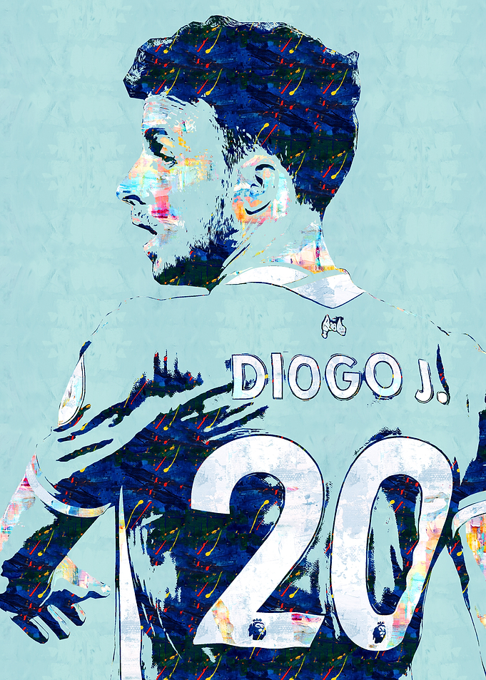 Diogo Jota 20 Football Art