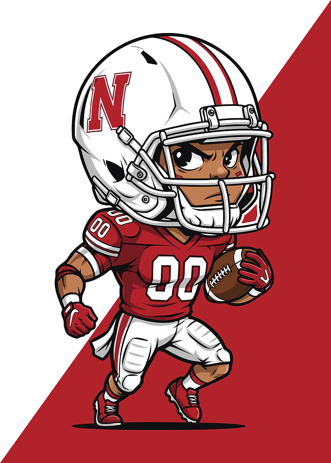 Chibi American Football Player