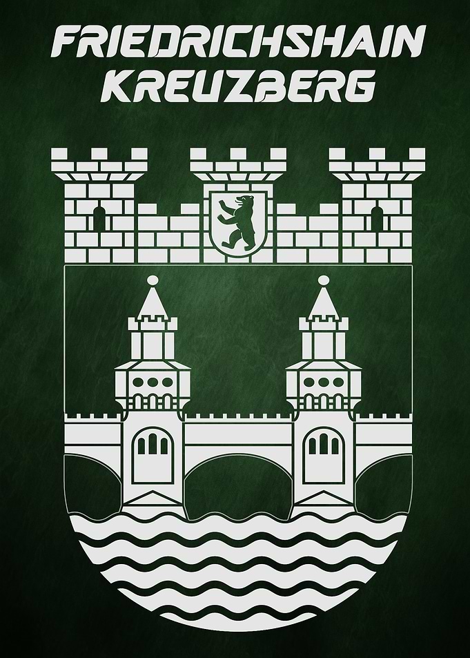 Berlin - Friedrichshain Kreuzberg Coat of Arms