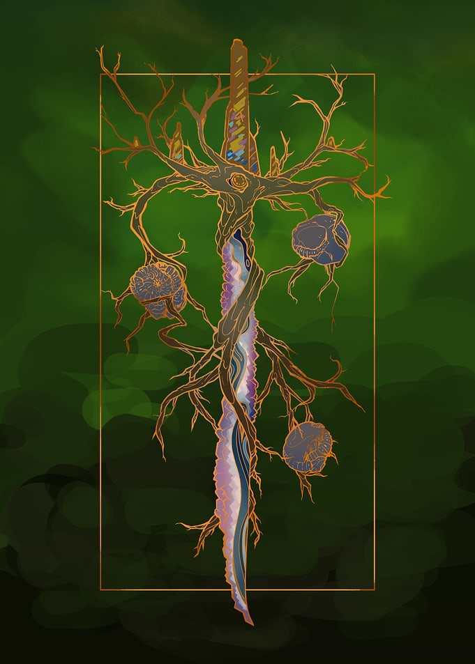 Swords of Primordial Elements: Earth