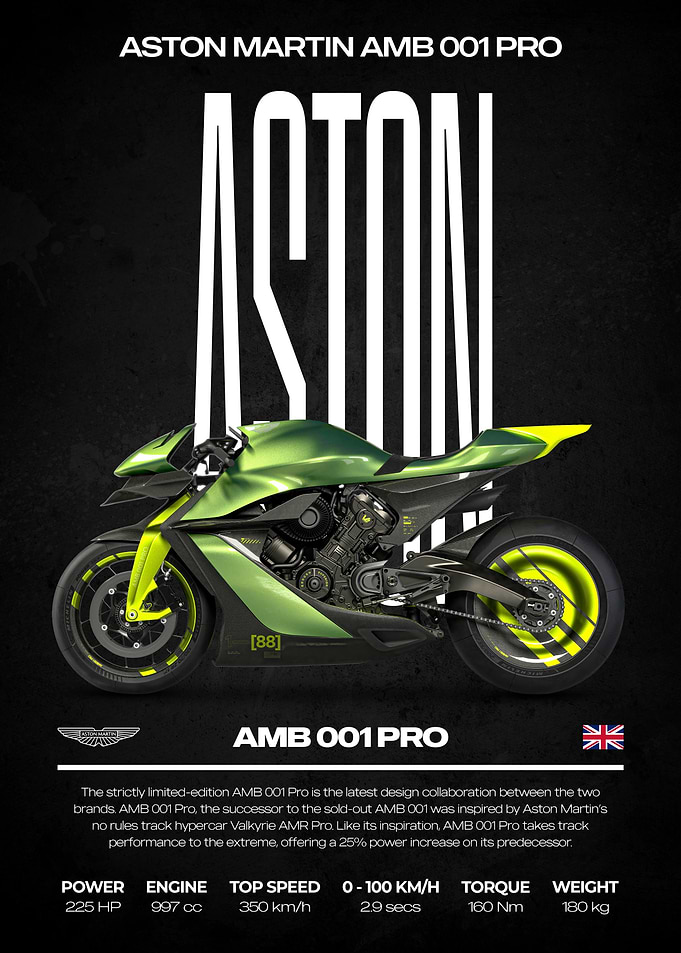 Aston Martin AMB 001 Pro Motorcycle