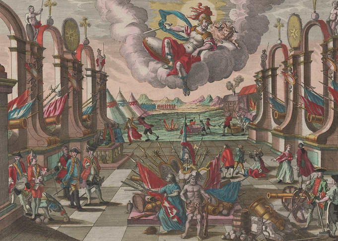 Allegorical Scene of Victory and War
