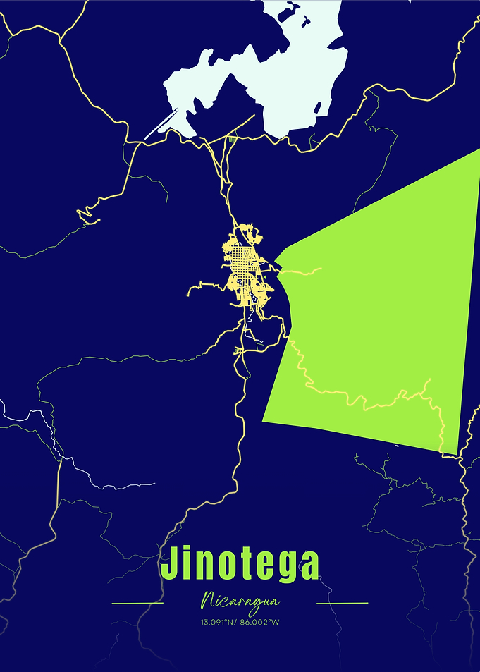 Jinotega Nicaragua Map