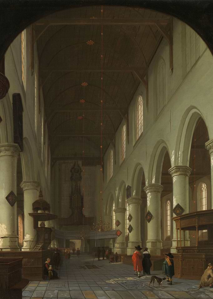Interior of a Dutch Church