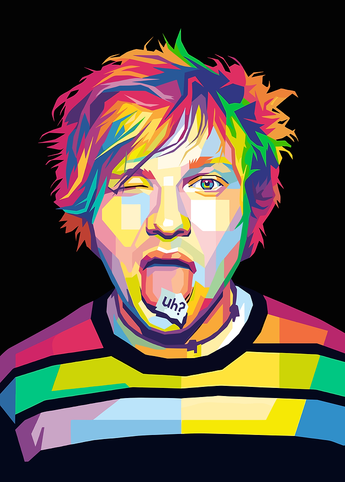 Ed Sheeran Pop Art
