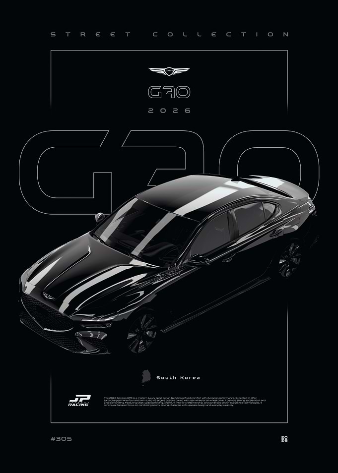 Black Sports Car with 'GTO 2026' Text