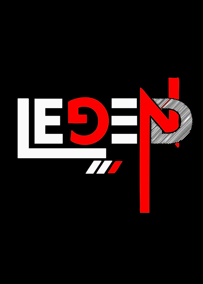 Legend Text Art