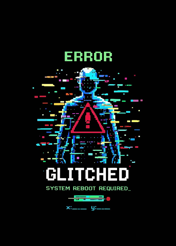 Glitching Humanoid Error Screen