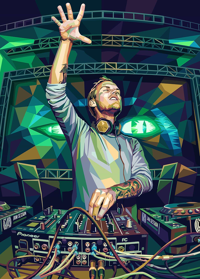 DJ Avicii Performing Live