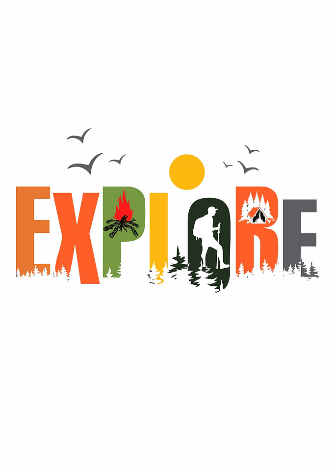 Explore word art with nature elements