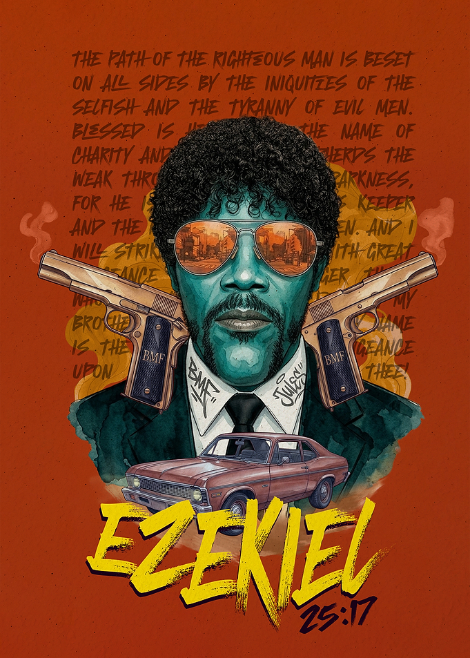 Jules Winnfield - Ezekiel 25:17 - Cult Cinema Edition