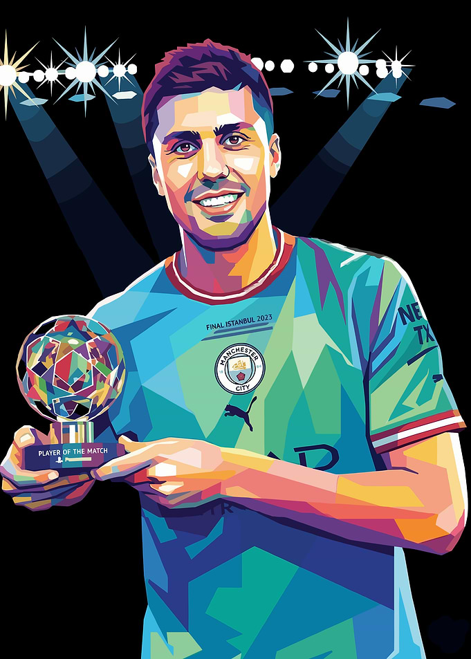 Rodri Player of the Match Award